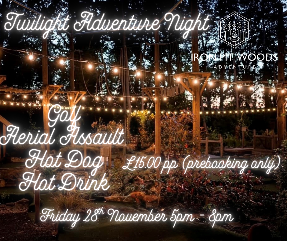 What's On Iron Pit Woods Adventure Corby